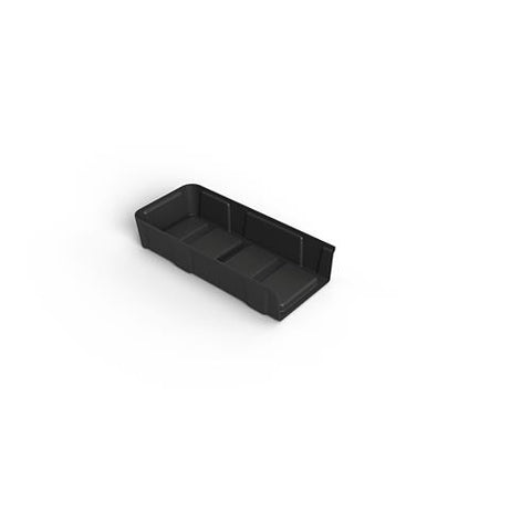 BOTANICARE 2'L END GUTTER TRAY BLACK/1