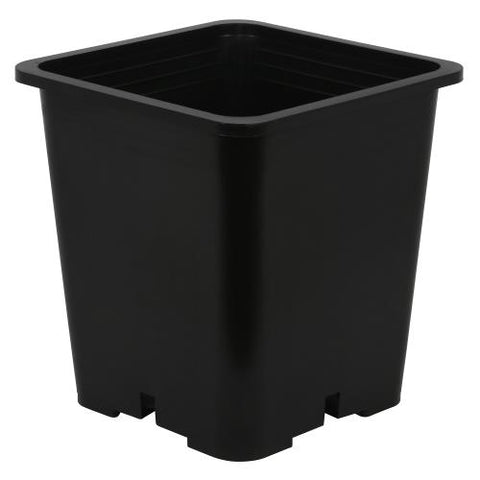 Gro Pro Premium Black Square Pot 9 in x 9 in x 10.5 in (100/Cs)