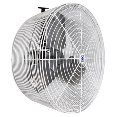 Schaefer Versa-Kool Circulation Fan 24 in w/ Tapered Guards, Cord & Mount - 7860 CFM