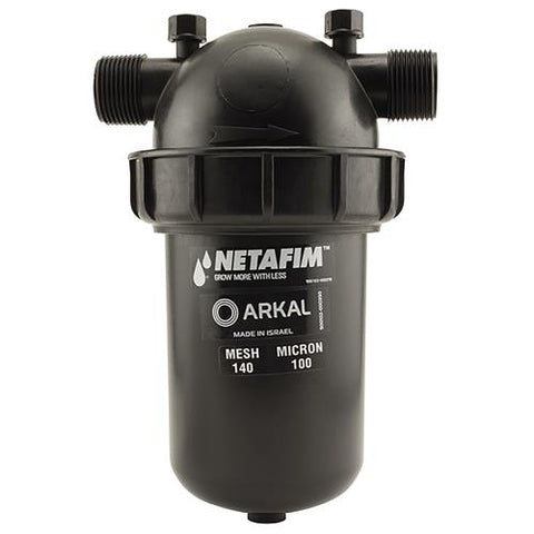 Netafim Disc Filter 1 in MPT x MPT 140 Mesh 26 GPM Maximum Flow (1/Cs) [DF100-140]