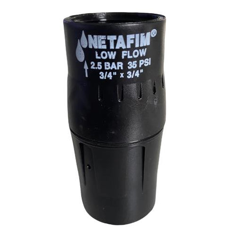 Netafim 3/4 in Pressure Regulator - Low Flow 0.25 - 4.4 GPM [32PRV.75-LF35V2]