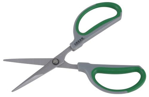 Shear Perfection Platinum Stainless Steel Bonsai Scissors - 2.4 in Straight Blades (12/Cs)
